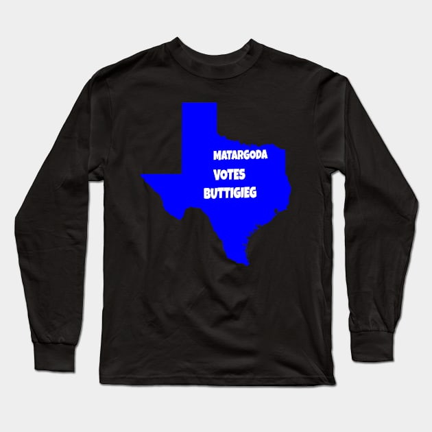 Texas Matargoda gifts for Democrats Long Sleeve T-Shirt by Vine Time T shirts